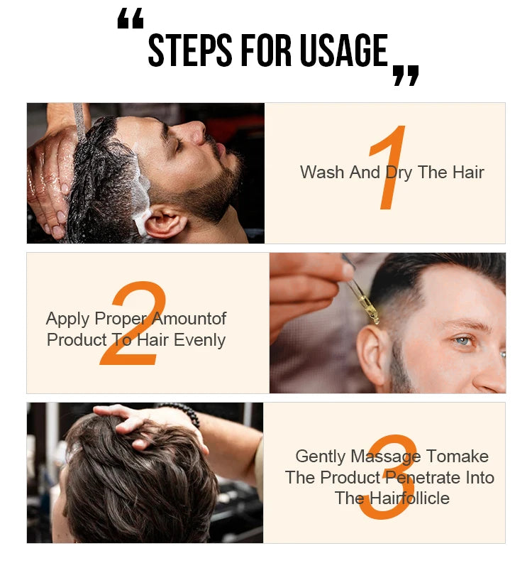 Ginger Hair Growth Serum Oil For Thicker, Fuller Hair
