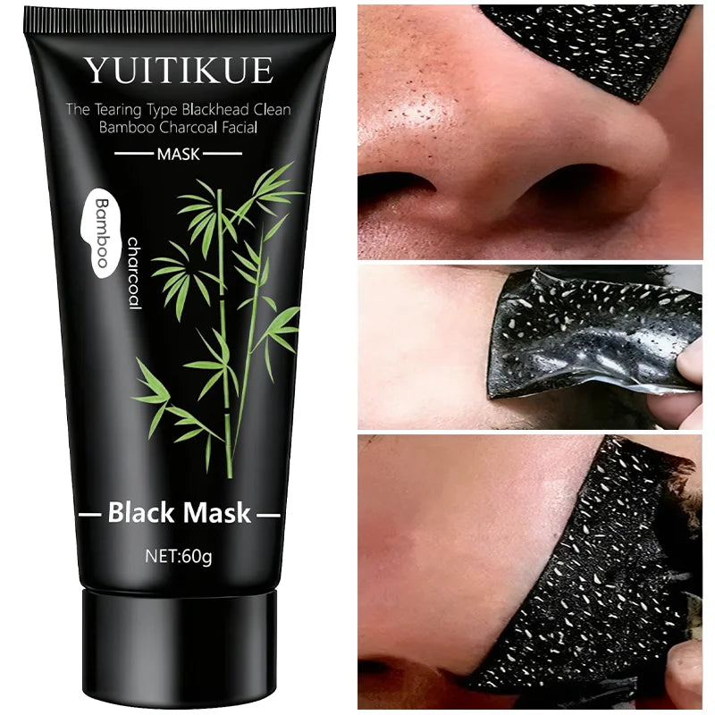 Bamboo Charcoal Peel-Off Face Mask 60 g – Deep Pore Cleanse