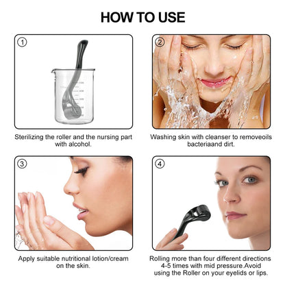 Microneedle Derma Roller for Face – 0.2 to 0.3 mm