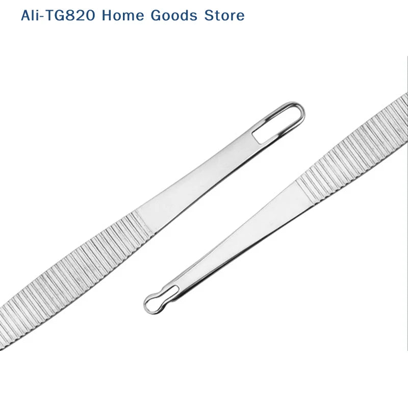 Double-Ended Stainless Steel Acne & Blackhead Extractor