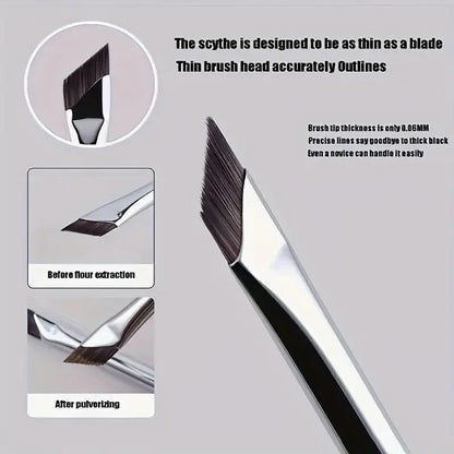 Ultra Thin Eyeliner and Eyebrow Detail Brush Set
