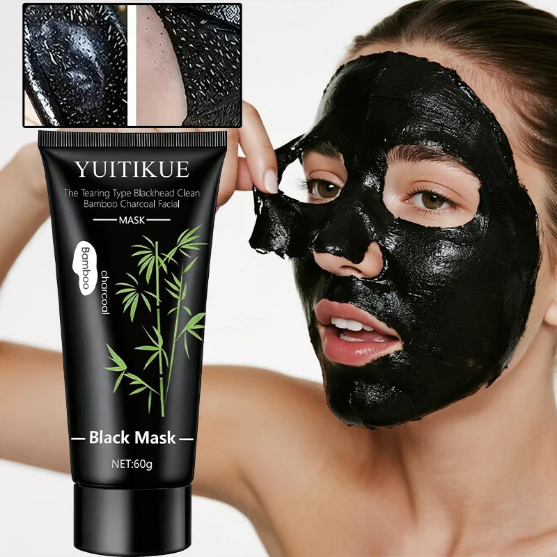 Bamboo Charcoal Peel-Off Face Mask 60 g – Deep Pore Cleanse