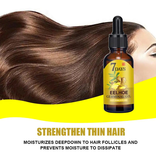 Ginger Hair Growth Serum Oil For Thicker, Fuller Hair