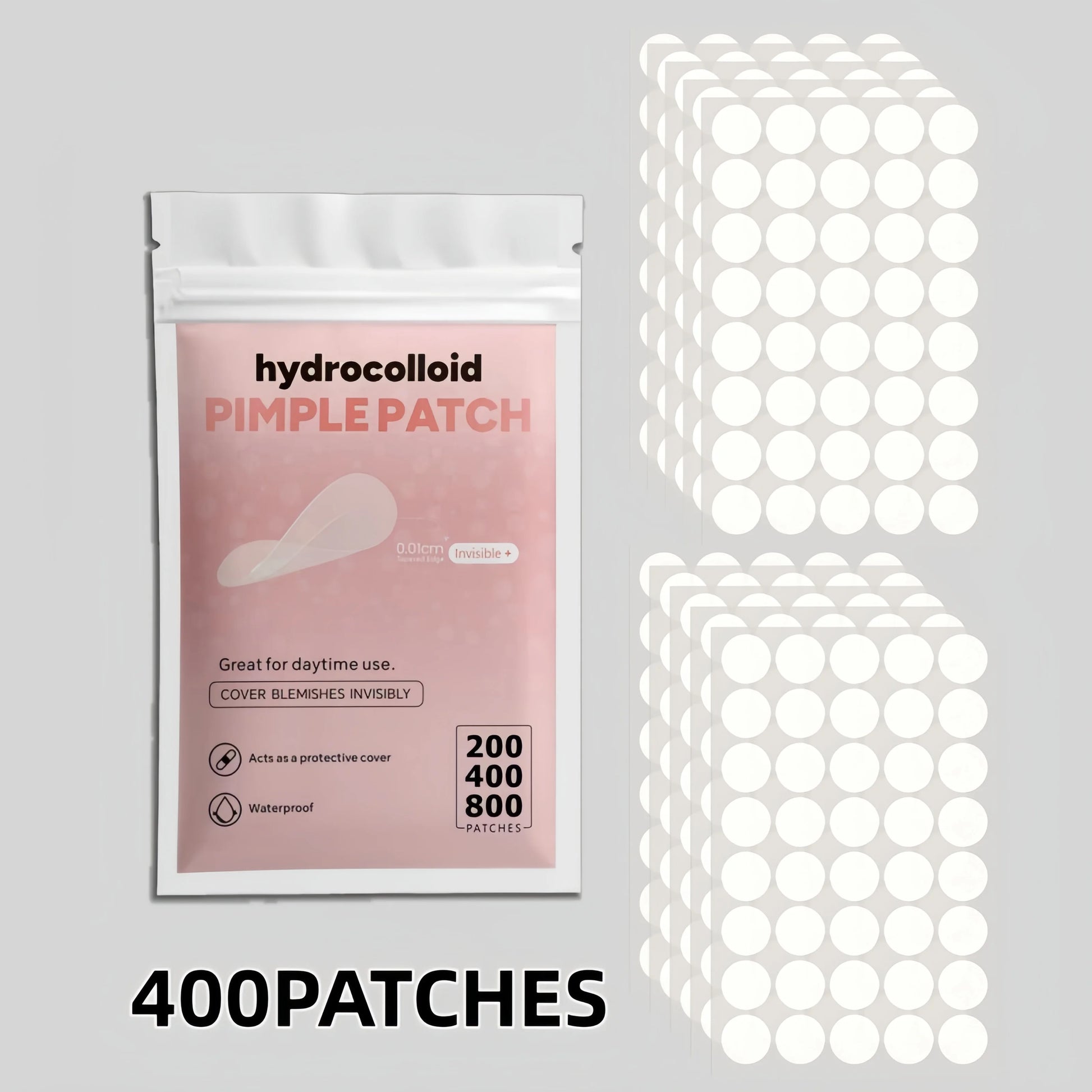 Invisible Hydrocolloid Pimple Patch Set – Mixed Sizes