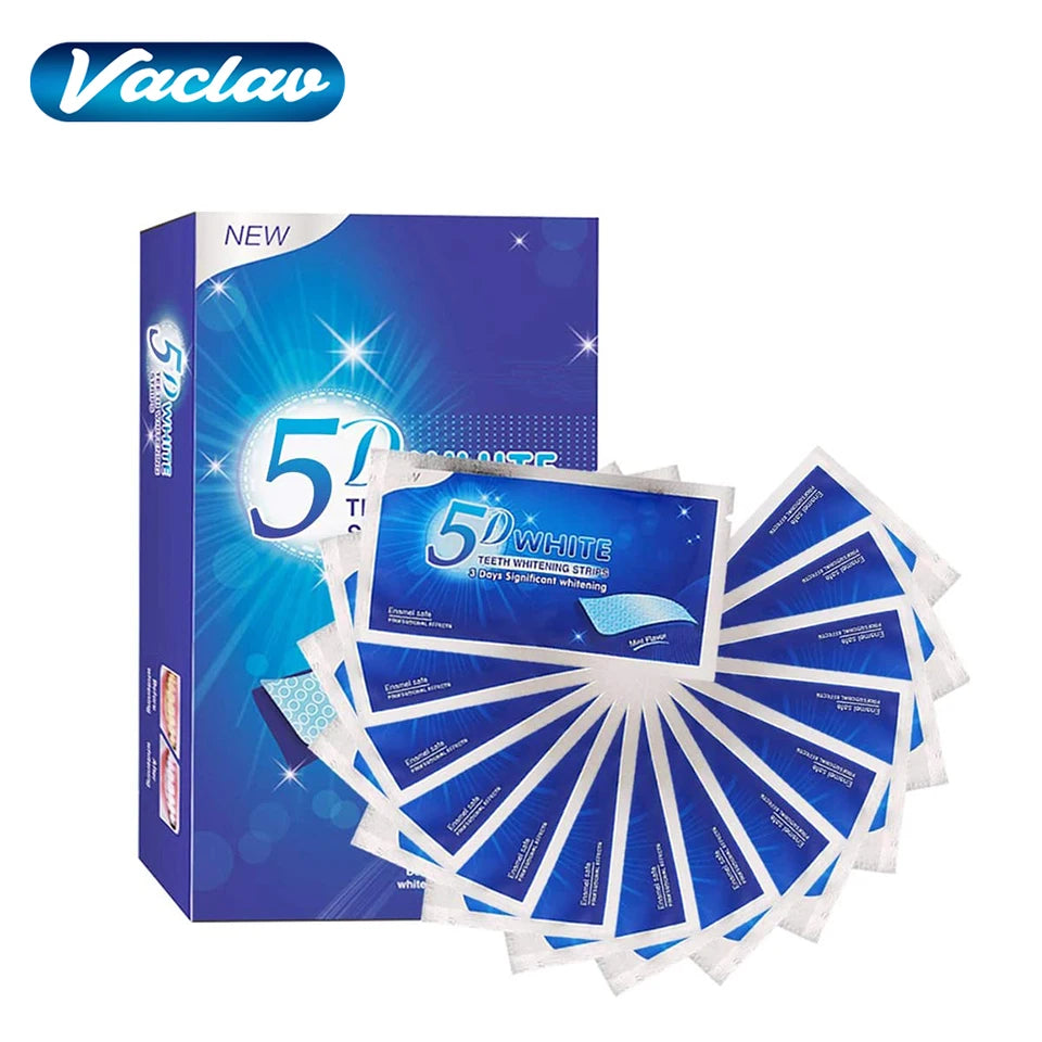 Teeth Whitening Strips Kit – Fast Stain Removal At Home