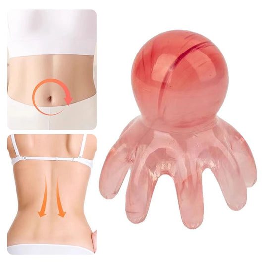 Octopus Scalp Massager Comb – 8-Tentacle Head Scratcher