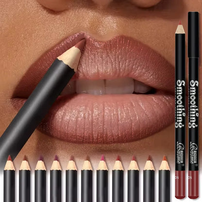 Long-Lasting Waterproof Matte Lip Liner Pencil