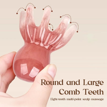Octopus Scalp Massager Comb – 8-Tentacle Head Scratcher