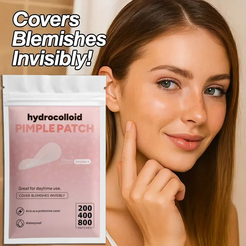 Invisible Hydrocolloid Pimple Patch Set – Mixed Sizes