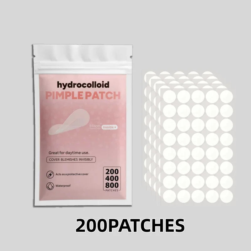 Invisible Hydrocolloid Pimple Patch Set – Mixed Sizes