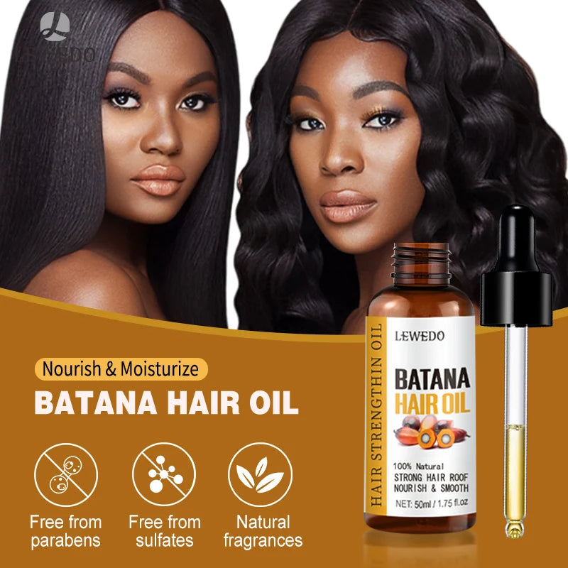 Pure Batana Hair Growth Oil For Stronger, Fuller Hair