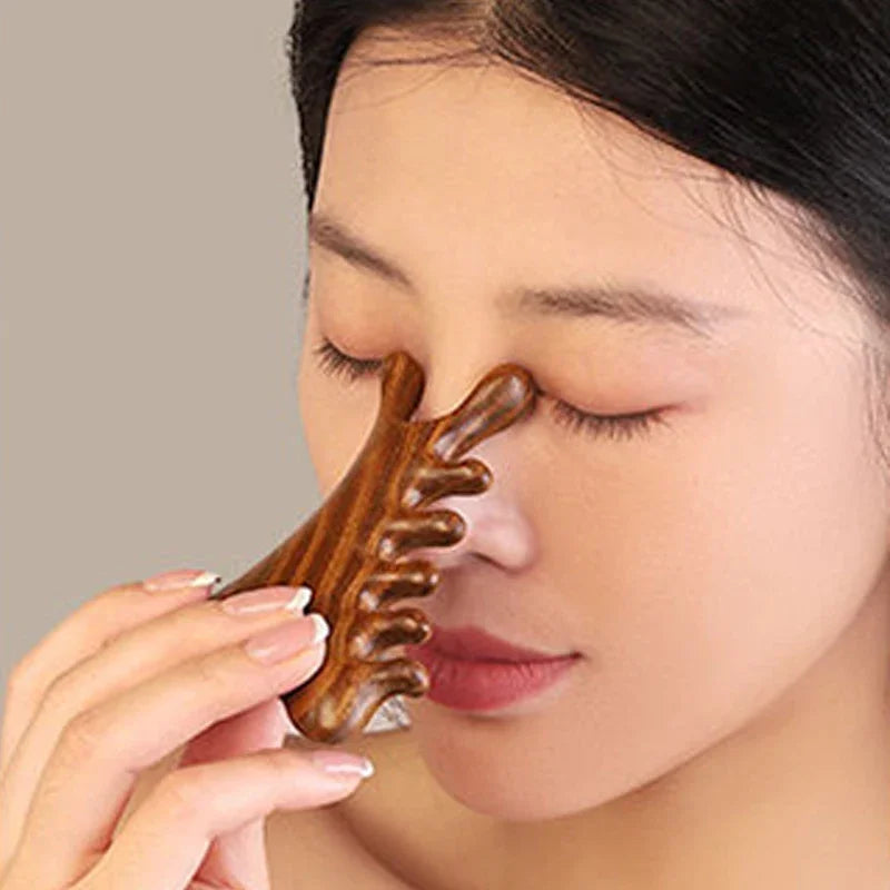 4-in-1 Manual Body Massager Comb for Scalp & Face
